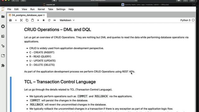 Programming Essentials Python - Database Operations - CRUD Operations - DML and DQL