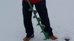 ледобур и шуруповерт