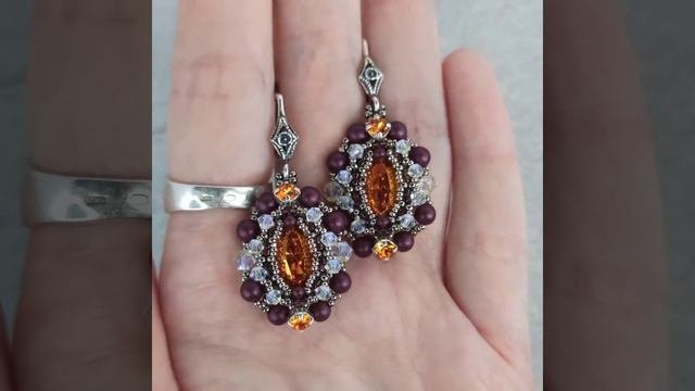 Серьги Flamme
