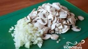 Постные вареники с грибами
