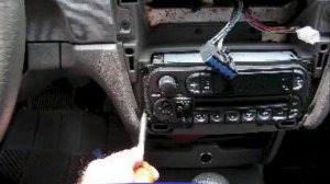 Dodge Stratus Stereo Removal
