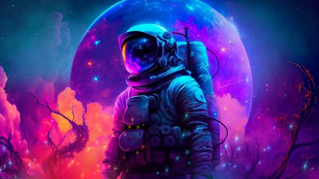 Astronaut Neon Planet - Live Wallpaper Screensaver - 4K Ultra HD 60fps #livewallpaper4k смотреть онлайн