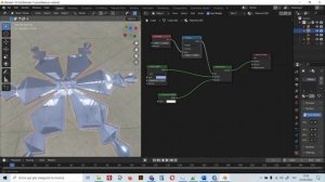 Blender Eevee для начинающих. Создаем простой материал для кристалла льда (снежинки)