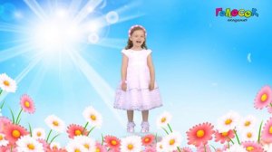 Детская песня для малышей - А весной | Академия Голосок | Наташа Несина (5 лет)