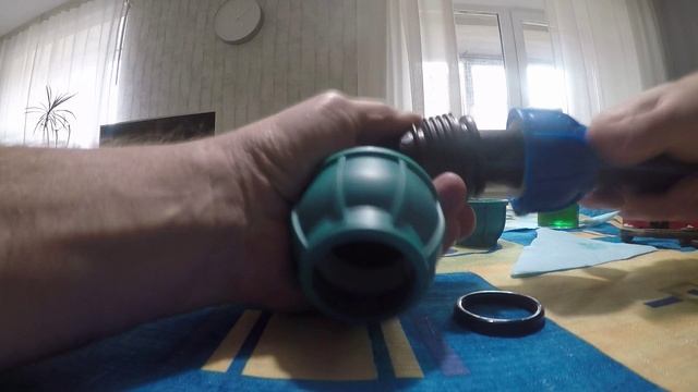 Правильный монтаж фитингов ПНД трубы. смотреть онлайн