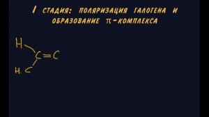 Механизм Ade (электрофильное присоединение)