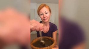 Лёгкий способ окрашивания волос хной/Easy hair coloring with henna