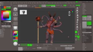 ZBrush to Photoshop - Demoness