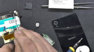 Sony XPERIA M4 Aqua Как разобрать и заменить разъём Micro USB