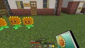 Plants VS Zombie Apocalypse | Minecraft PE