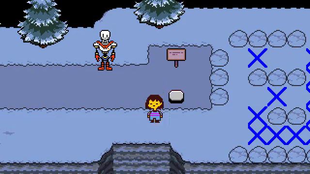 Прохождение Undertale | № 5 | Супер "сложная" головоломка! смотреть онлайн