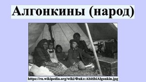 Алгонкины (народ)