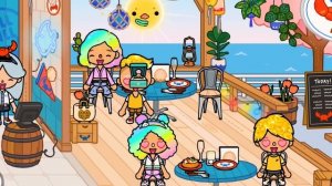 Радужная Семья ? vs Золотая Семья ⭐️ в Toca Life World | ТОКА БОКА