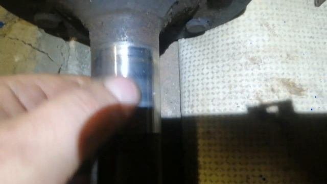 Эффект работы масла с молибденом. Износ полуосей.