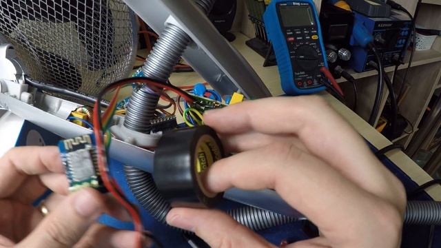 WiFi remote control mod for standing fan, Wemos D1 Mini. смотреть онлайн