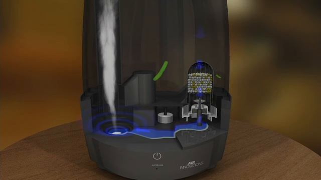 Air Innovations Clean Mist Humidifier with Sensa Touch and Aroma Tray on QVC смотреть онлайн