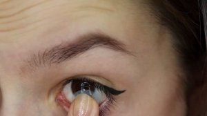 ПОМЕНЯЛА ЦВЕТ ГЛАЗ/Цветные линзы Adria Effect Topaz/Голубые линзы на карих глазах