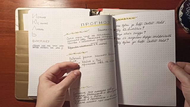 Bullet Journal | Заполненные развороты ежедневника за 2022 год