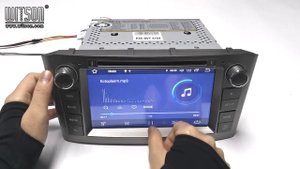 Android 10 For TOYOTA AVENSIS 2005-2007 (W2-RVT5587S)