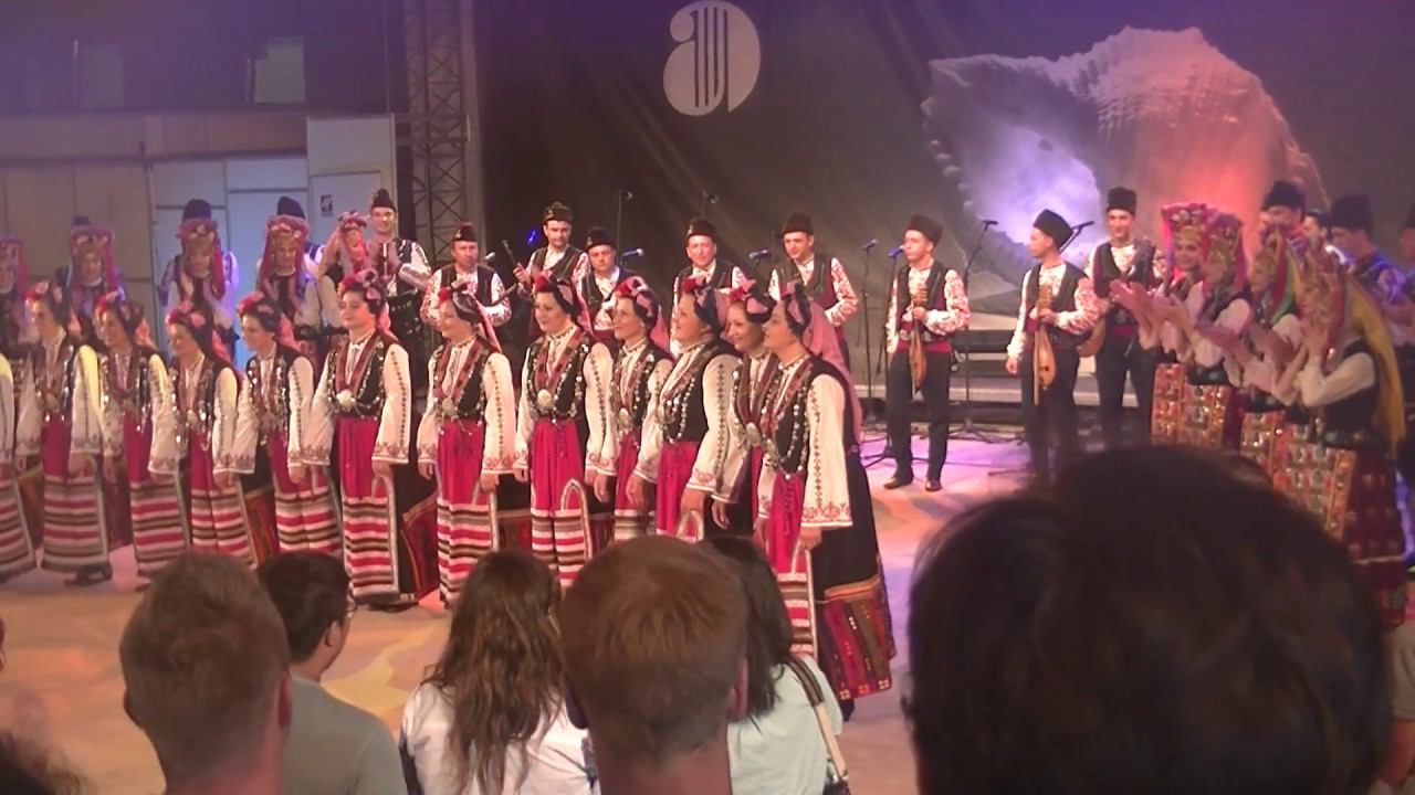 Ансамбль Тракия Болгарские народные танцы Bulgarian folk dances