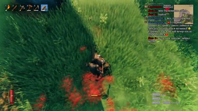 Valheim, Первый запуск новой выживалки пропитанной Скандинавской мифологией смотреть онлайн