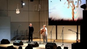 Сергей и Елена Саломатовы - Давайте прощаться, друзья(Ю.Визбор)