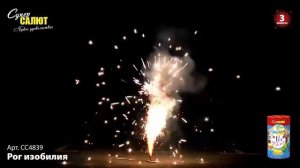 Фонтан - Рог изобилия от "Супер Салют" , СС4839