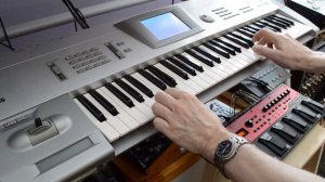 Korg Trinity Plus demo combi song 1.4.2016