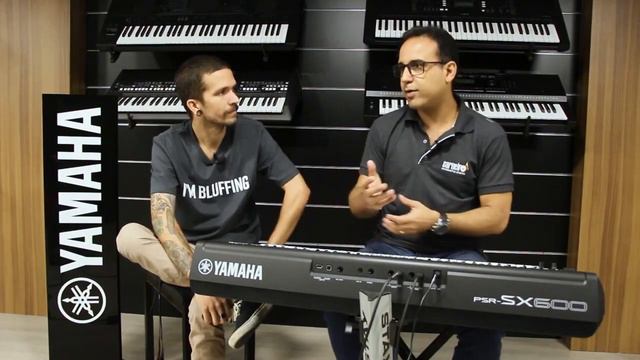 Review Carneiro - Teclado Yamaha PSR SX600: teclado feito para os brasileiros! смотреть онлайн