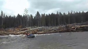 р Сулук (Хабаровский край) август 2021. На гребной лодке Кантегир 380