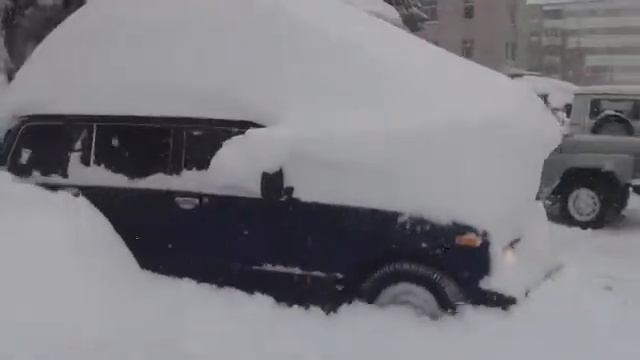 Сахалинская зима+Российский АВТОПРОМ!