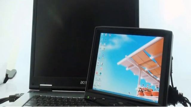 Монитор сенсорный HD 7' в авто HDMI, AV, VGA, ДУ смотреть онлайн