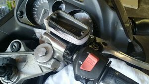 прокачка комбинированной тормозной системы CBS на Honda cbr1000f