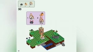 lego minecraft 21165 Пасека Инструкция