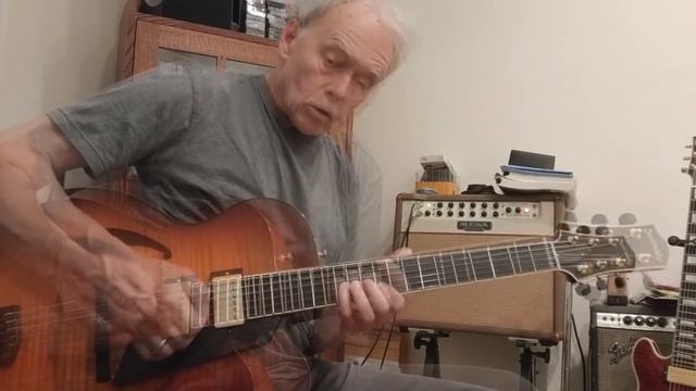 'Lady Bird' Jazz Guitar Improv смотреть онлайн