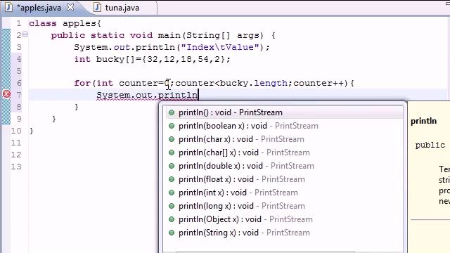 Part 28: Java Programming Tutorial - Creating an Array Table смотреть онлайн