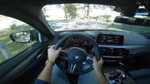 2019 BMW M5 F90 COMPETITION 625HP POV Test Drive by AutoTopNL