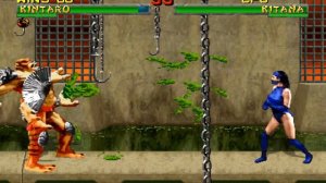 Mortal Kombat Komplete ( Mortal Kombat 2 ) KINTARO Gameplay Playthrough