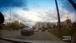 Поездка по Петербургу. Ул. Планерная - Долгоозерная. 1080 HD