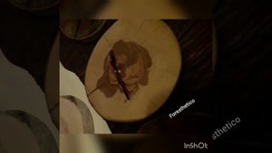 Часы из спила дерева