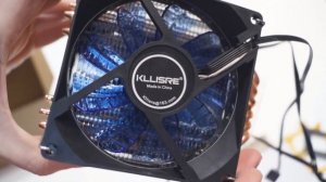 Кулер для процессора Китайский радиатор башня Вскрываем вместе обзор aliexpress KLLISRE