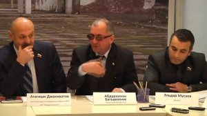 Буйнакск - Пресс конференция Собрания депутатов ГО "город Буйнакск"