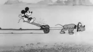 Сокровища Уолта Диснея Черно белый Микки Маус