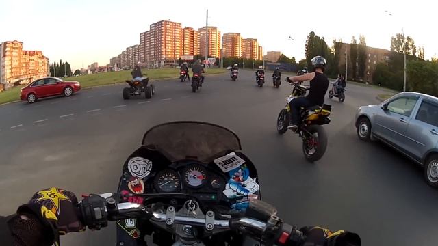 Стритуха с Clack Supermoto Crew/ Сумасшедшие на мотоциклах смотреть онлайн