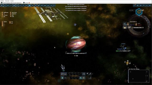 DarkOrbit - Probando nueva nave Retiarus en Batalla смотреть онлайн