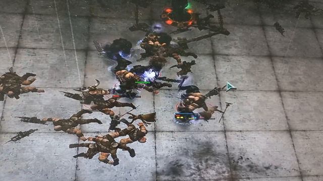 Assault terminator squad with Force commander  vs  Ogryn squad with priest смотреть онлайн