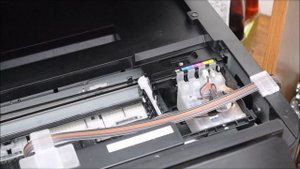 Не печатает? Обнуляем СНПЧ на МФУ Epson WorkForce WF-7710