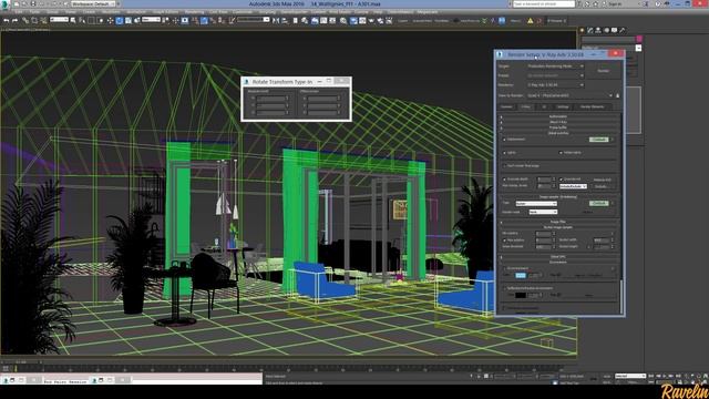 Разбор для Любы настройка света Vray смотреть онлайн