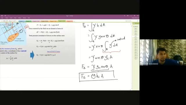Chapter 2 Fluid Static-Hydrostatic force on a Plane Surface смотреть онлайн