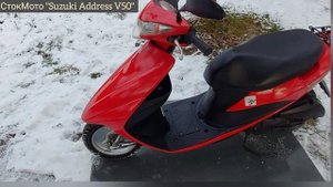 Suzuki Address V50G---❄мопед? Сузукі Адрес в 50